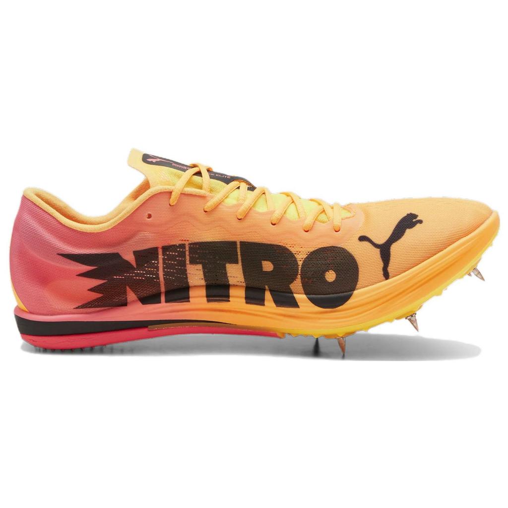 Puma EvoSpeed Nitro Elite 2 Sun Stream Sunset Glow Men Sneakers Pink Black 379557-01