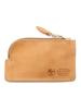 Coin Case Coin Purse Leather Genuine Leather Cowhide Unisex Olive [IL BISONTE] Women's Men's