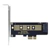 Dovhmoh NVMe PCIe NGFF SSD To PCIe X1 Adapter PCIe X1 To Card Supports and 2280 Size NVMe SSDs M.2 Card, M.2 2230, 2242, 2260, M.2