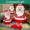 Charming Santa Claus Plush Toy With Cozy Cotton Attire Perfect For Holiday Decoration