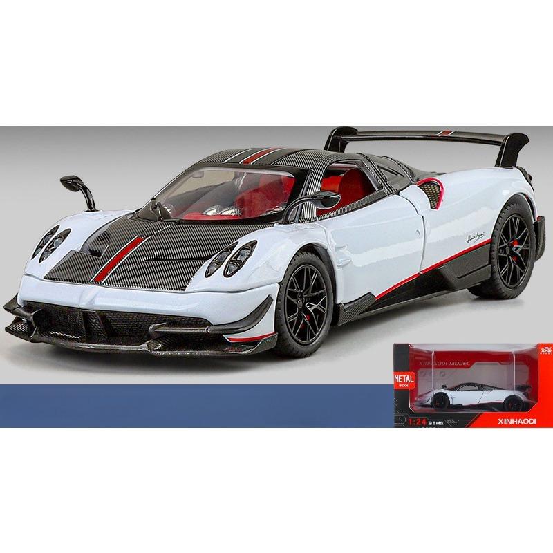 1/24 Pagani Huayra BC литая модель автомобиля игрушечная машинка со звуком и светом