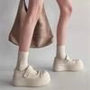 Zhao Ruth Summer Cool Breathable Ugly Cute Muffin Velcro Little White Shoes Women's New Niche Board Shoes