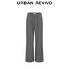 UR 2025 Spring Women's Elastic Drawstring Wide-Leg Pants