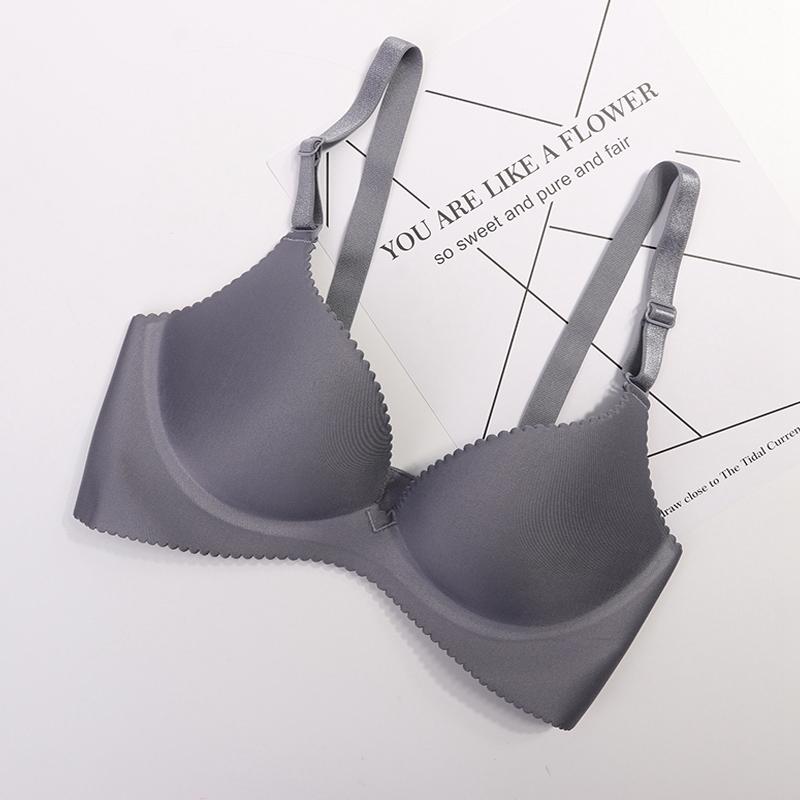 Deep V Bras For Women Push Up Bra Wire Free Seamless Underwear Plunge Intimates