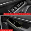 Stylish Interior Trim Window Glass Lift Button Switches Cover Door Armrest Panel for HRV Vezel 2021-2022 Left Hand Drive
