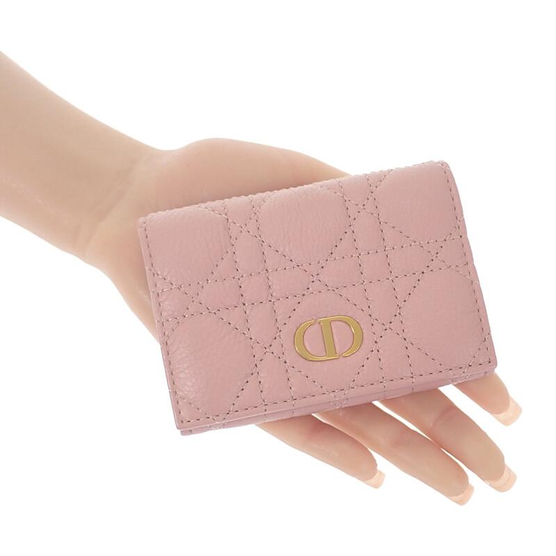 Dior S5132UWHC77P Bifold Wallet Pink Women