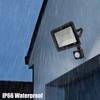 LED Flood Light Outdoor Light PIR Motion Sensor Wall Lamp 220V Waterproof Spotlights 50W 100W Reflector Garden Street Lighting