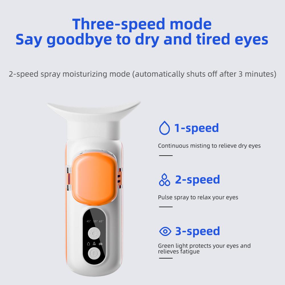 Холодный и горячий компресс и распыляемое устройство для увлажнения глаз