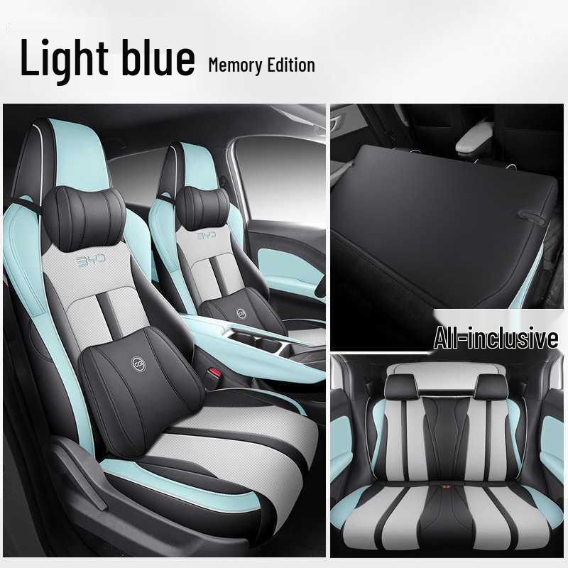 Чехол на сиденье автомобиля BYD Seagull - Полное покрытие, Кожа, Всесезонный, Издание 'Vitality Flying Free'