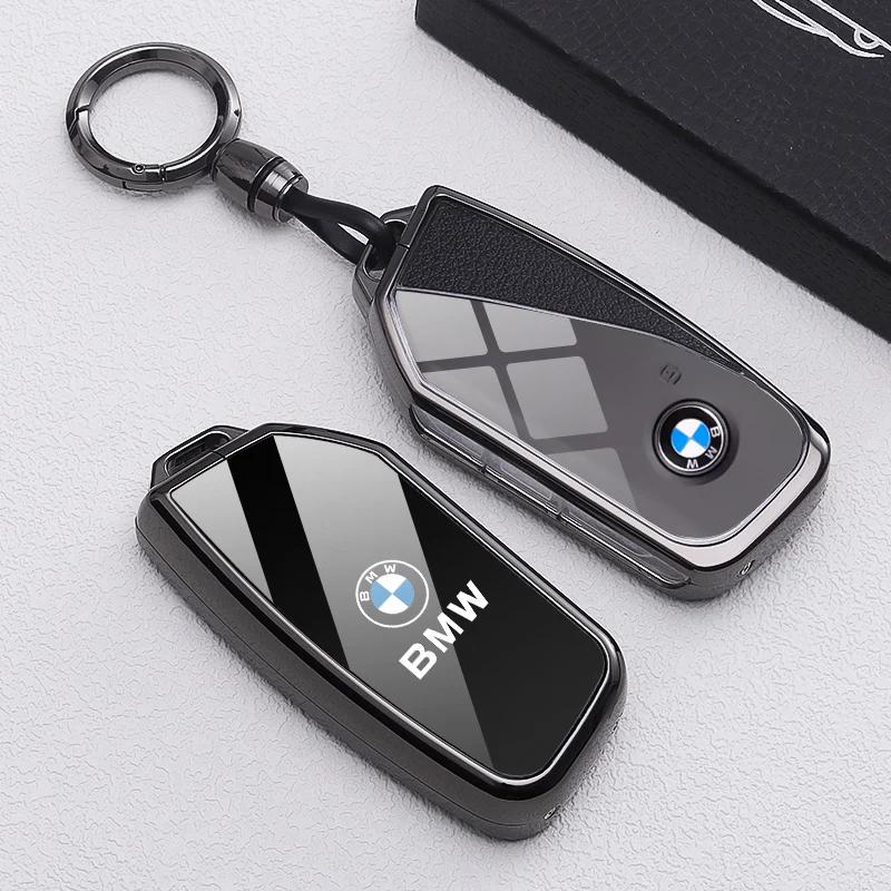 Car Key Fob Case Cover Protector For 2022-2025 BMW X1 iX1 iX XM X5 X6 X7 i7 740i U11 I20 G09 G70 G05 G06 G07
