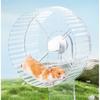 With Stand Wheel Hamster Exercise Transparent Hamster Exercise Toy New Pet Running Wheel  Gerbil