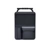 Car Trunk Leather Storage Bag Foldable Car Seat Back Tools Organizer Multifunctional UV storage suv back seat hanging organizer