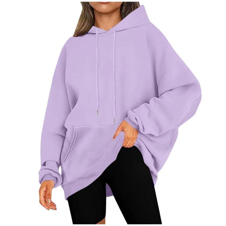 Women Casual Oversized Hooded Sweatshirt Long Sleeve Pullover Tops Hoodies