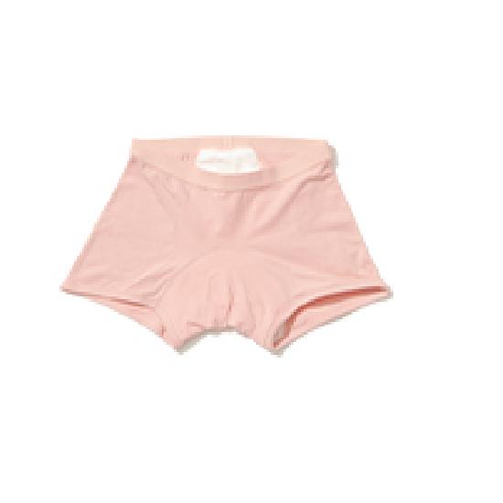 [Сертификация Министерства по безопасности пищевых продуктов и лекарственных средств] Органические менструальные трусы-боксеры CyClean, абрикосовые/черные