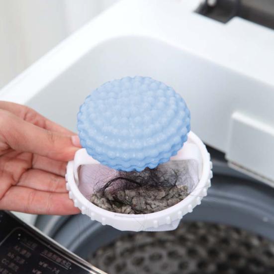 Шарик для стирки, плавающий мех домашних животных, ловушка для волос, бытовая многоразовая стиральная машина, плавающий сетчатый мешок для ворса, сетчатый мешок для фильтра для волос