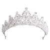 Luxury Crystal Tiaras And Crowns Rhinestone Prom Diadem Crown Tiara For Women Bridal Wedding Hair Accessories Jewelry Crown Gift