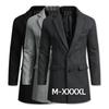 Autumn and Winter Solid Color Woolen Coat Men's Thickened Coat Casual Woolen Loose Jacket