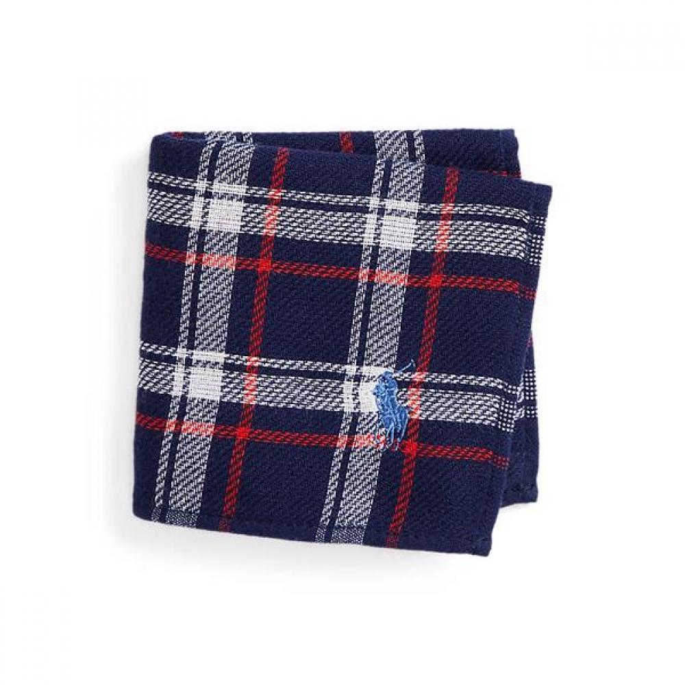 Polo Ralph Lauren Мужской клетчатый хлопковый махровый платок Mapoptw09120222410