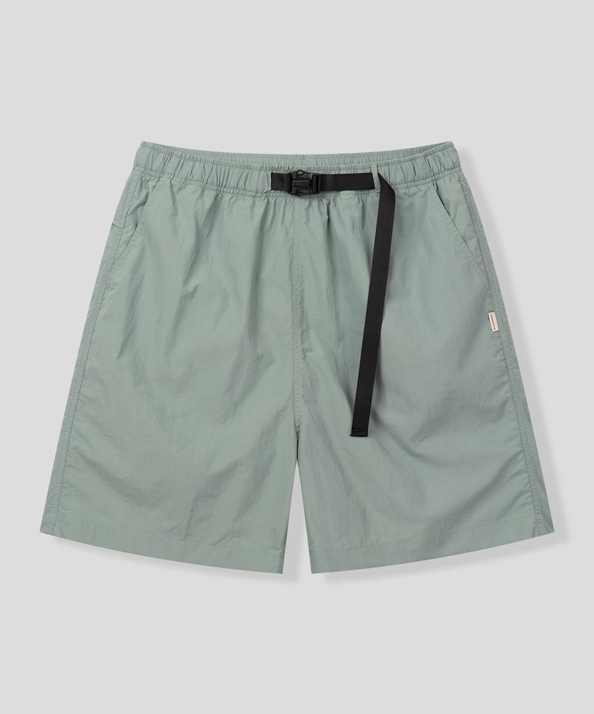 BLACK MOMENT Pure Shorts Classic Ultra-Light Nylon Wide Elastic Shorts [Blue]