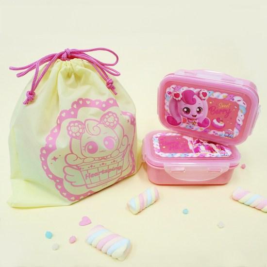 Leburn Baby's Sweet and Sour Catch Tinniping Picnic 2-уровневый ланч-бокс + сумка, популярный персонаж в Корее