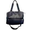 Nylon Mesh with Genuine Leather Bag Women Top-Handle Bag Shoulder Bag with Cowhide Tote Bag Versatile Large Capacity Handbag Fashionable Bag