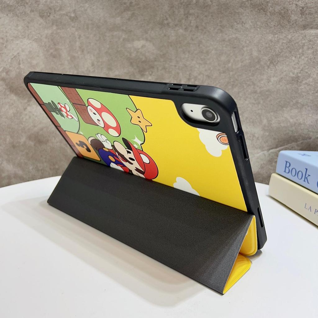 3D мультяшный чехол Mario для iPad Mini 6 со слотом для стилуса