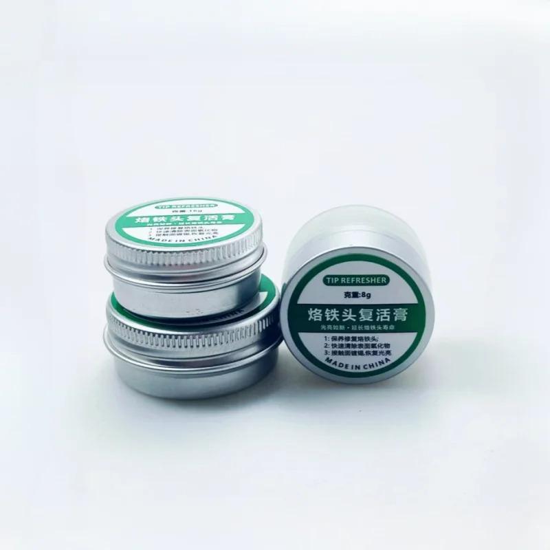 60 г освежитель для паяльника антипригарный оловянный паяльный крем чистящая паста оксидный освежитель для паяльника активатор оловянного наконечника