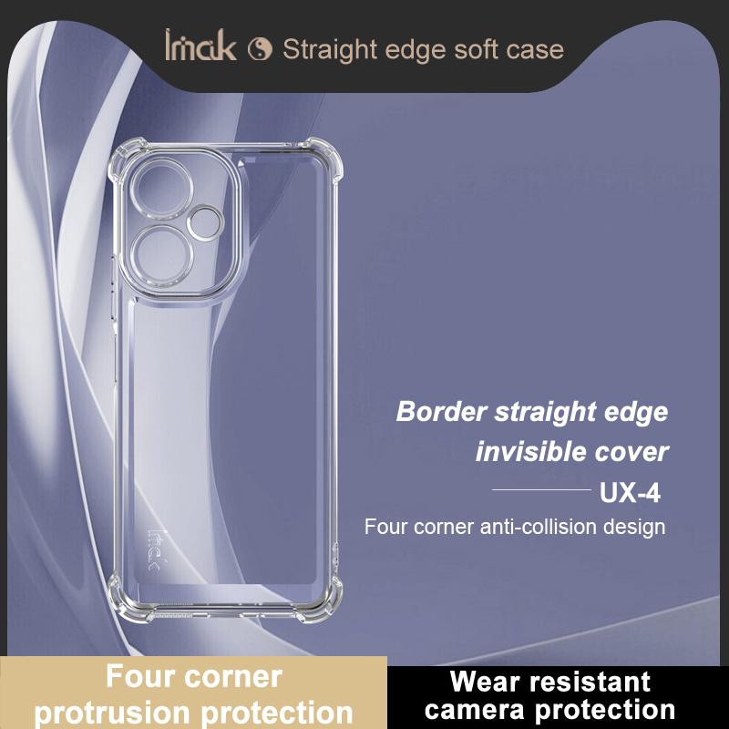 For Redmi 13C 5G / Redmi 13R 5G / POCO M6 5G Phone Case IMAK UX-4 Shock-resistant Soft Case