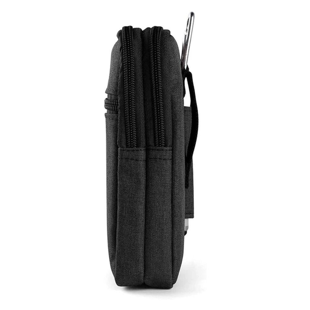 Three Layers Cell Phone Case with Pen Holder Mobile Phone Waist Packs  Mobile Phone Bag