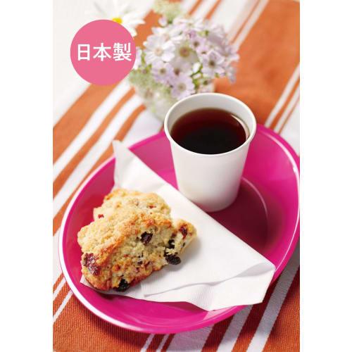 Nippon Dixie Paper Cups, 77mm Diameter x 92mm Height, 270ml Capacity, Eco-Friendly, Cafe Size, KHN109DW, Pack of 10, Made in Japan