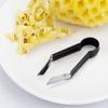 Strawberry Huller Corer Remover Pineapple Eye Remover Long Handle Ergonomic Labor-saving Stainless Steel Scraper Portable Kitchen Gadget