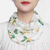 Summer Ice Silk Scarf Mask Neck Protector Fake Collar Printing Riding Protection Anti-ultraviolet Breathable Sunscreen