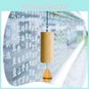 Handmade Bamboo Wind Chime With Wooden Finish For Housewarming And Celebrations
