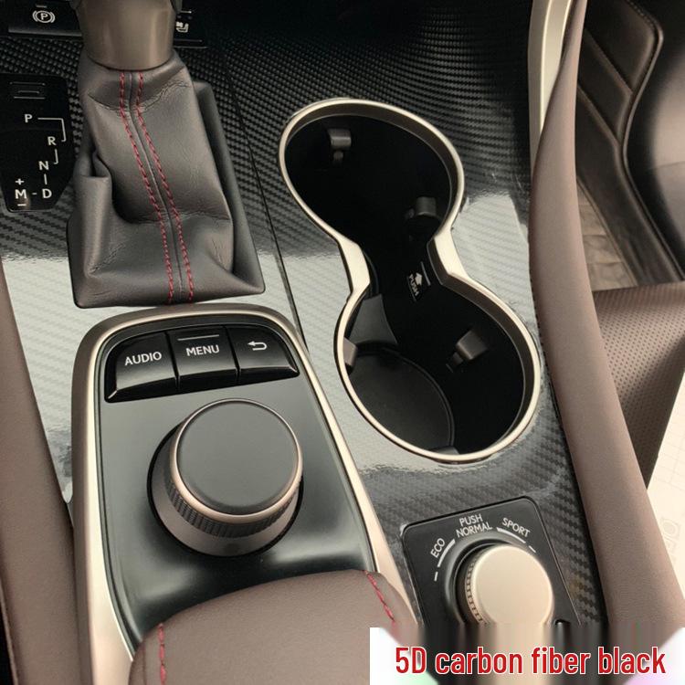 Наклейка на рычаг переключения передач из углеродного волокна для Lexus RX для RX200, RX300, RX450H. Улучшение интерьера.
