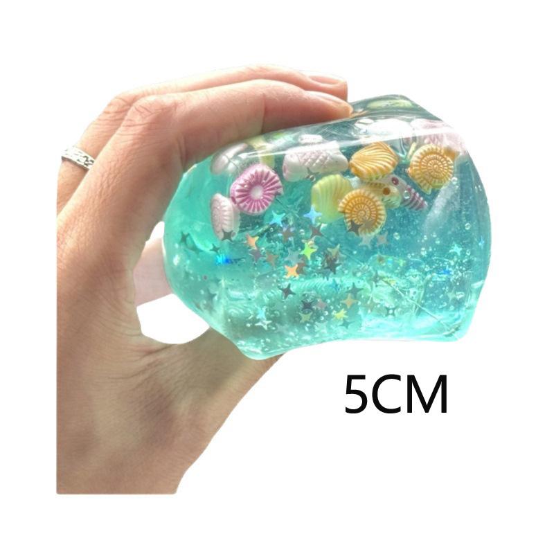 Куб-антистресс Taba Squishy - Океанский Сенсорный Игрушка-фиджет Медленно Поднимающийся Сквиши Игрушки Для Детей и Взрослых Сжимать Расслабиться Подарок