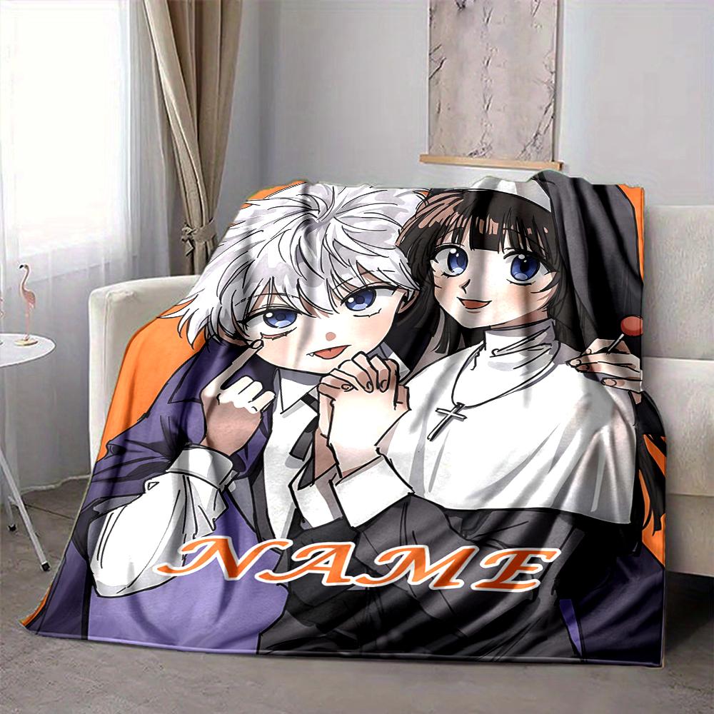Custom 1pc Energy Burst Neon Art Blanket, Soft And Comfortable Blanket, Casual Warm, Camping Travel Blanket, Birthday Gift Q912120