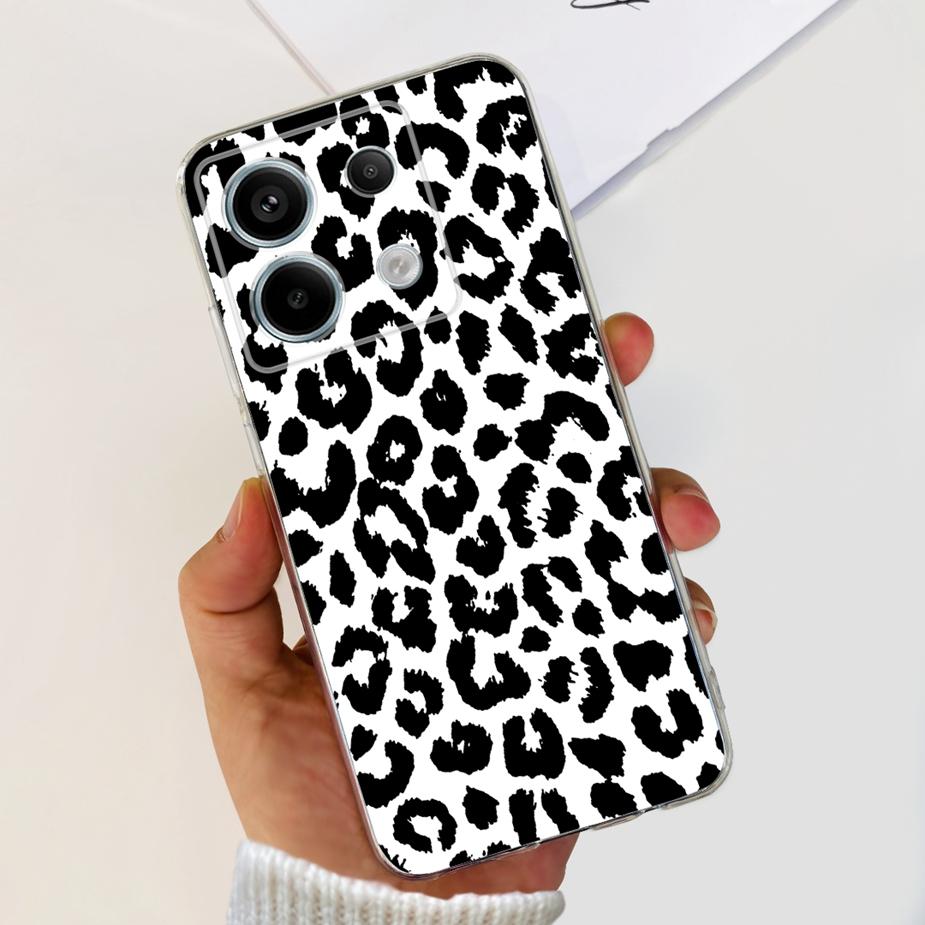 For Xiaomi Poco X6 Pro 5G Case New Fashion Painted Cover Clear Silicone Soft TPU Phone Case For Xiaomi Poco X6 Pro PocoX6 Bumper
