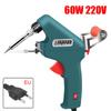 Soldering Iron Gun Hand-held Internal Heating Welding Machine Welder Equipment Kit 60W Electric Automatic Tin Feeding EU 220V