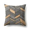 Nordic Style Ins Marble Polyester Pillowcase Car Decoration Home Printed Waist Cushion Pillowcase