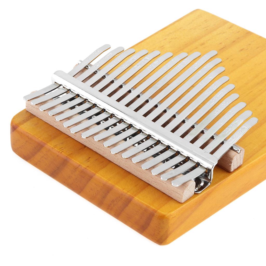 17 клавиш, пианино для большого пальца, одноплатное фортепиано Kalimba, мини-клавишный инструмент Mbira, 6 опционально