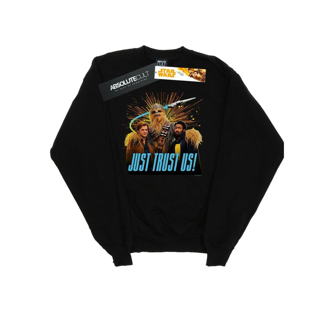 STAR WARS Mens Solo Just Trust Us Sweatshirt