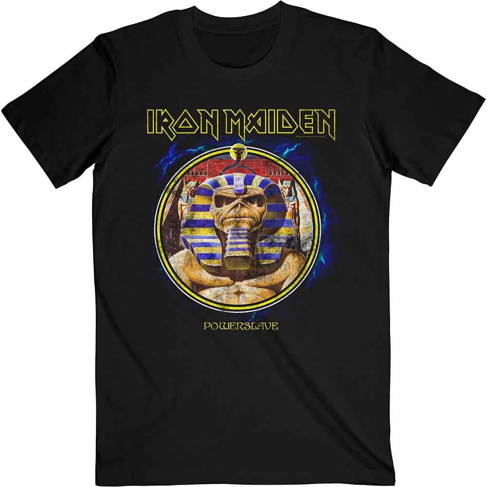 Iron Maiden - Powerslave Mummy Circle (T-Shirt)