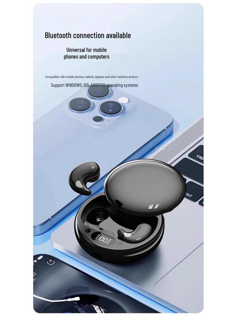 Беспроводные Bluetooth-наушники-вкладыши с шумоподавлением и высококачественным звуком