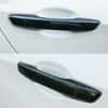 8Pcs Carbon Fiber Door Handle Cover Trim Fit For Honda Civic 2006-2011 8th Gen