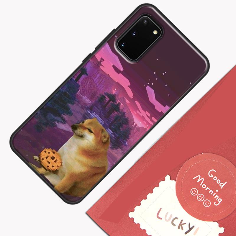 Doge Phone Case For Samsung Galaxy S26 S25 S24 S20 S21 S22 S23 Ultra S10 Plus S25 FE Cover Shell