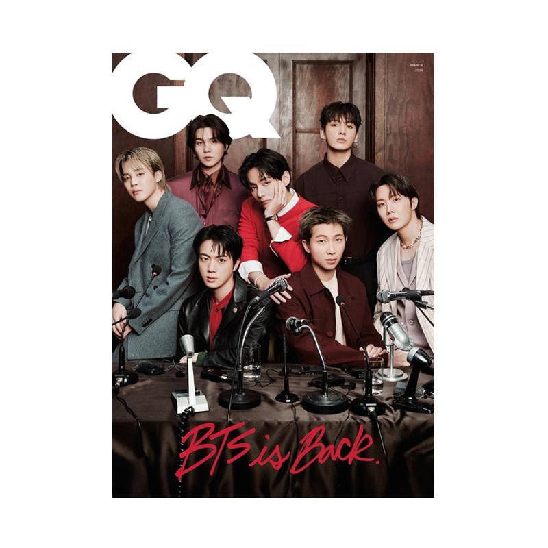 [ПРЕДЗАКАЗ] GQ Корея Март 2026 (Покрытие: BTS – BTS ВЕРНУЛИСЬ)