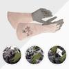 CE Certified Gardening Long Sleeve Rose Synthetic Puncture Floral Perfect for Gardening and Yard Work [Intra-FIT] Gloves, Gloves, Leather, Resistant,