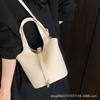Korean Version of the Foreign Style Hand-held Bucket Bag Women's 2025 New Niche Design Mother and Child Bag Commuter Shoulder Crossbody Bag