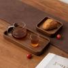 Natural Wooden Fruit Tray Japanese Style Dried Fruits Plates Stackable Tray  Restaurant