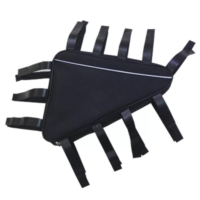 Сумки для транспортных средств Велосипедные сумки для велосипедных треугольников Фиксированный набор инструментов Сумки для хранения передней балки седла